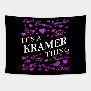 It's a KRAMER Thing Tapestry