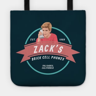 Zack's Brick Cell Phones Est. 1989 Tote