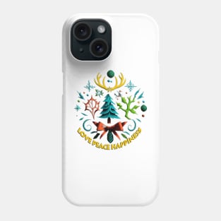 Love Peace Happiness Phone Case