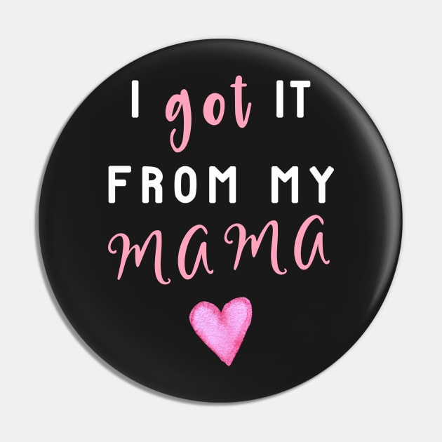 I Got It From Mama! Pin by chimpcountry