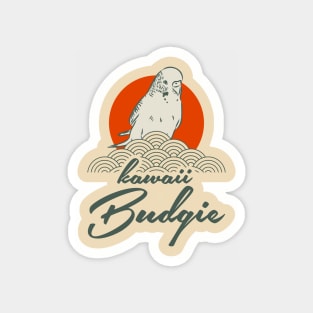 Kawaii Budgie Magnet