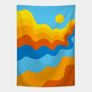 Beach Day Tapestry