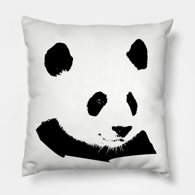 Panda Pillow by stax