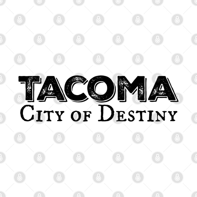 Tacoma, City Of Destiny: Black Ink by Bri the Bearded Spoonie Babe