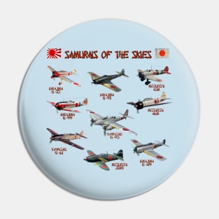 Samurais of the Skies Pin