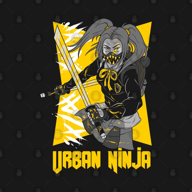 Urban Ninja Girl by Genbu