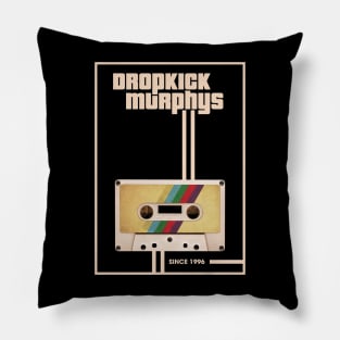 Dropkick Murphys Music Retro Cassette Tape Pillow