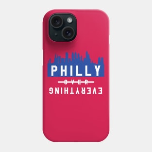 Philly over Everything - Red/Blue Phone Case