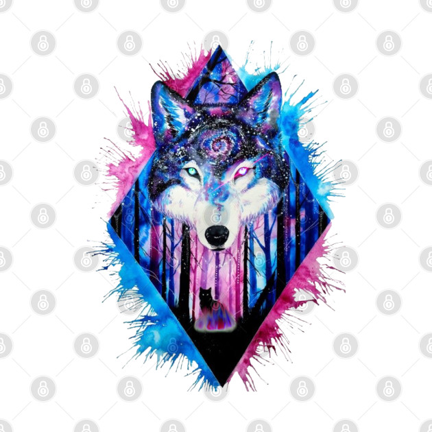 Galaxy Wolf by TrendsCollection