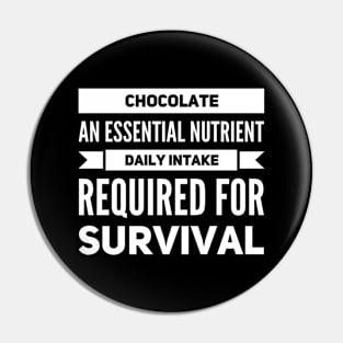 Chocolate An Essential Nutrient Pin