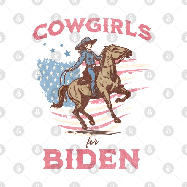 Cowgirls for Biden Western Retro Rodeo by PUFFYP