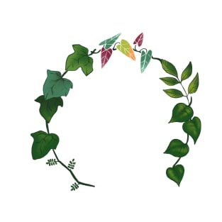 leaf wreath T-Shirt