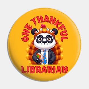 Thanksgiving Librarian Pin