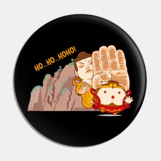 Little Monkey King ran away Pin