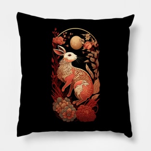 Chinese Lunar Year of the Rabbit Pillow