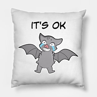 Funny bat Pillow