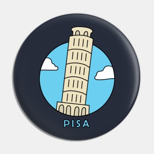 Leaning Tower of Pisa Pin