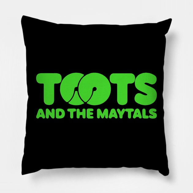 TOOTS AND THE MAYTALS Pillow by rahobisona