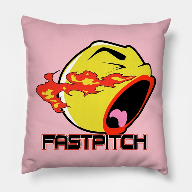 Fastpitch Softball Pillow by Spikeani