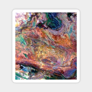 Pilbara Australia Billion Year Old Gorgeous Pastel Colors Rocks Magnet