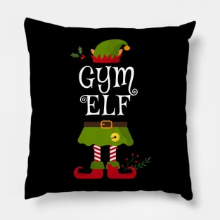 Gym Elf Shirt , Family Matching Group Christmas Shirt, Matching T Shirt for Family, Family Reunion Shirts Pillow