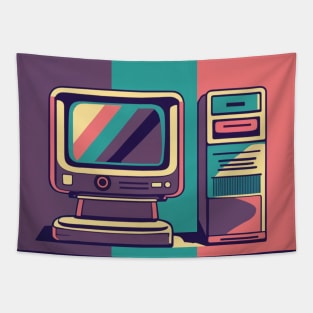 Retro PC Tapestry