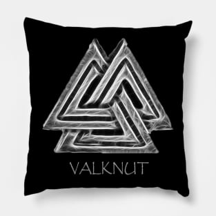 Viking Valknut Rune Pillow