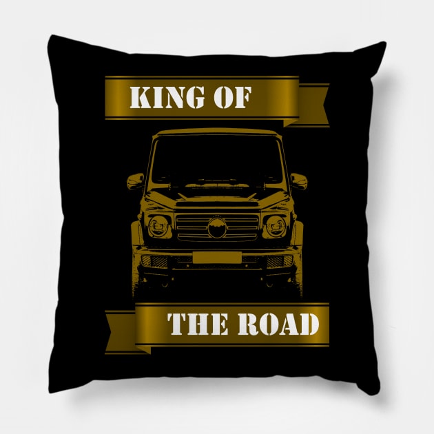 G wagon king of the road Pillow by WOS