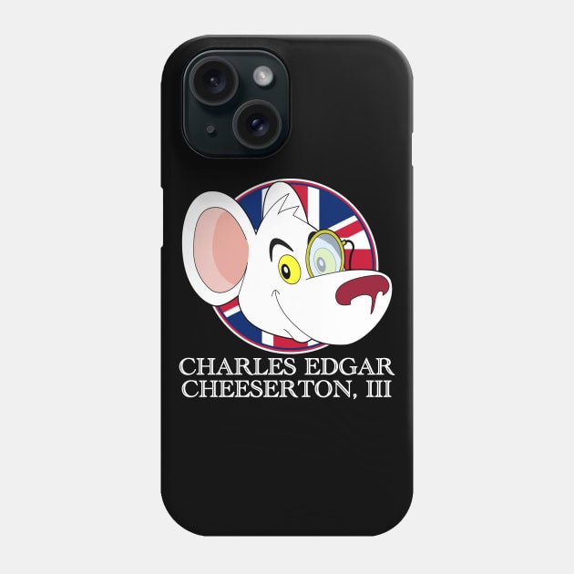 Charles Edgar Cheeserton, III Phone Case by HellraiserDesigns