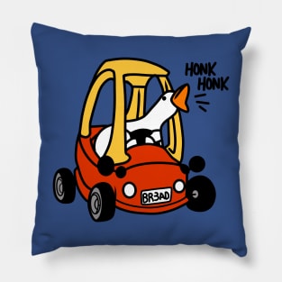 Goose road rage Pillow