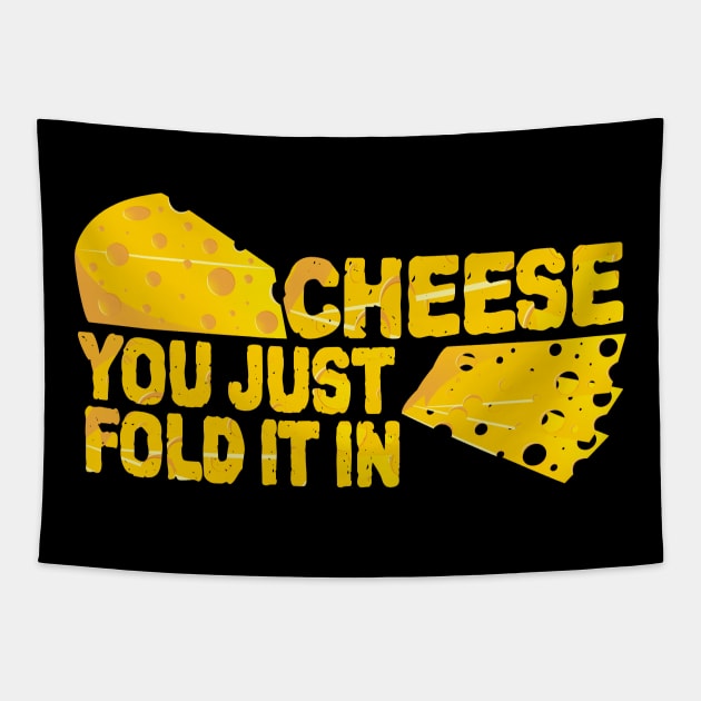 Fold In The Cheese Tapestry by ZenCloak