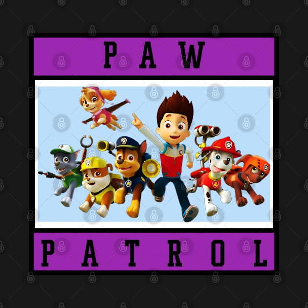 paw patrol by youne street