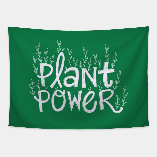 Plant Power Tapestry by IllustratedActivist