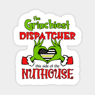 Funny Christmas Dispatcher Magnet