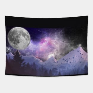 The Galaxy Mountains Tapestry