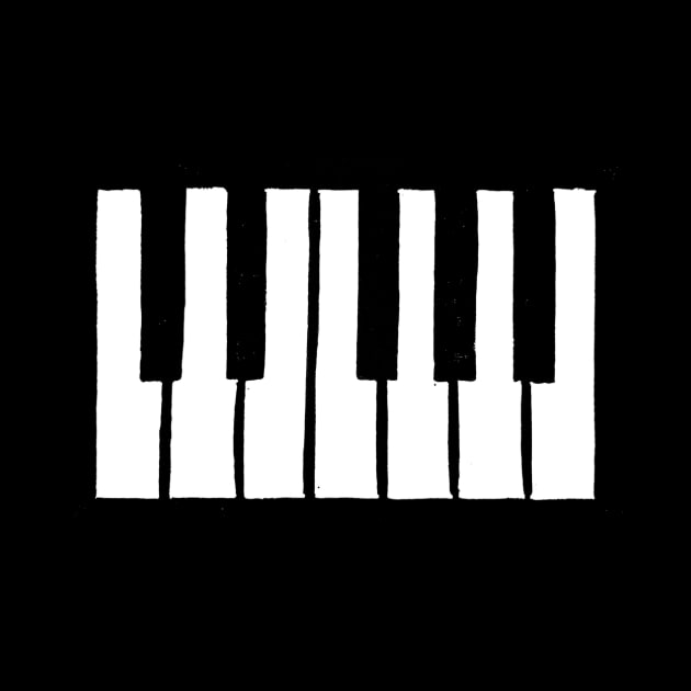 Piano Keys by Ian Margolycz