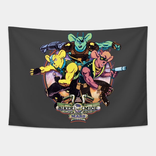 Biker Mice from Mars Tapestry by geeeeeeeeeeeek