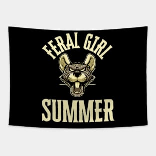 Feral Girl Summer Tapestry