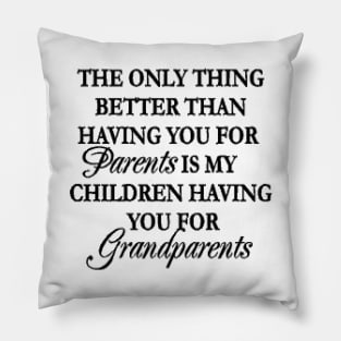 Grandparents day Pillow