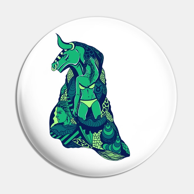 Ngreen Her Taurus Pin by kenallouis