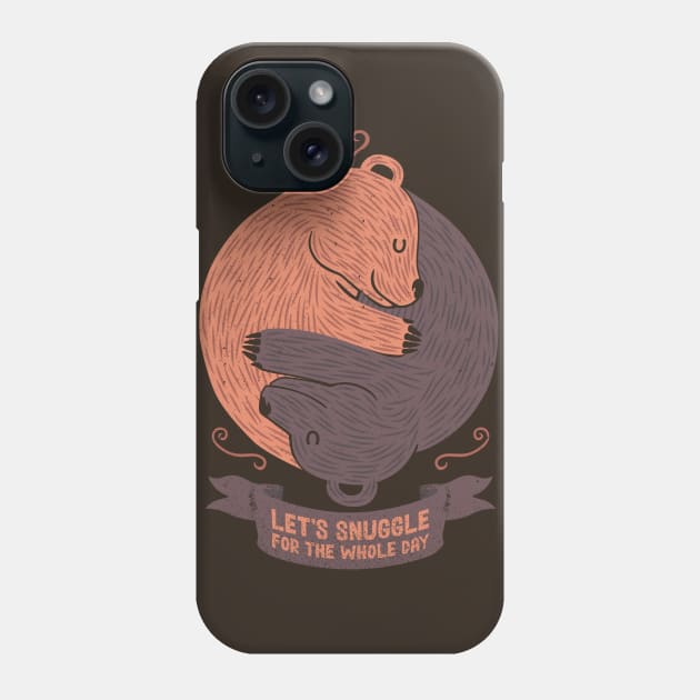 Let's Snuggle For The Holy Day Phone Case by Tobe_Fonseca