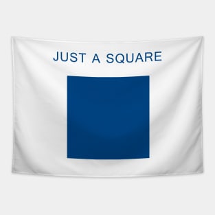 Just a Square (Blue) Tapestry