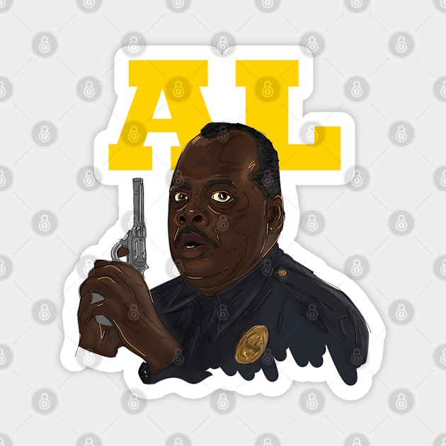 Die Hard: Sgt. Al Powell Magnet by 51Deesigns
