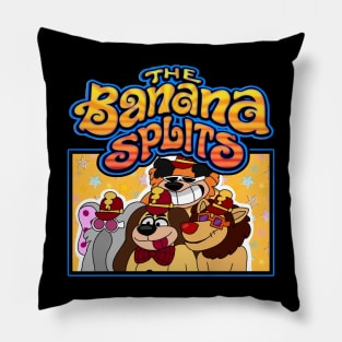 Birthday Cartoons Retro Pillow