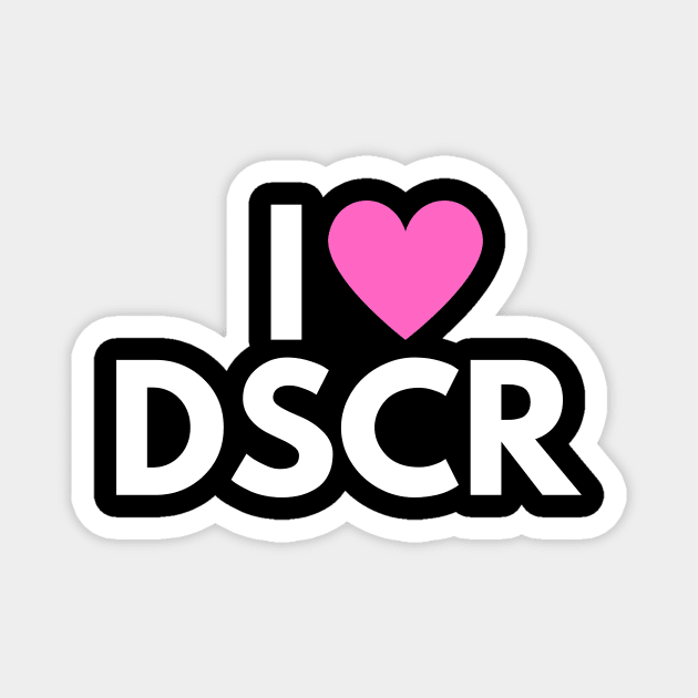 I Love DSCR Magnet by Real Estate Store