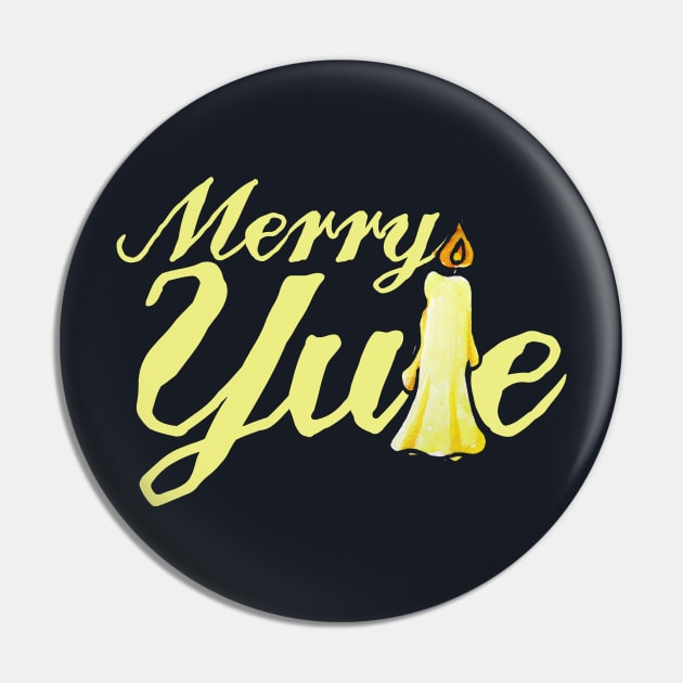 Merry YULE Pin by bubbsnugg