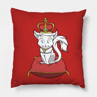 Roi chat Pillow