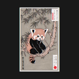 Red Panda Perch T-Shirt