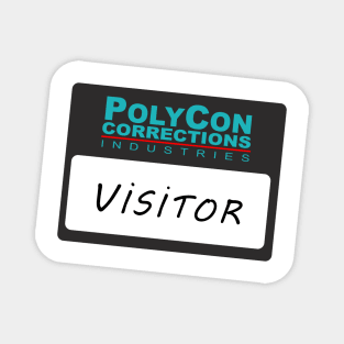 PolyCon Corrections Visitor Pass Magnet