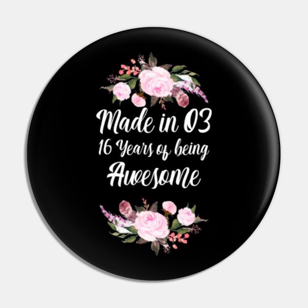 Sweet 16 Th Birthday Party Gift Sweet Sixteen Sweet 16 Pin